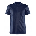 Craft Sport Polo Core Unify (functional recycled polyester) mélange blue Men